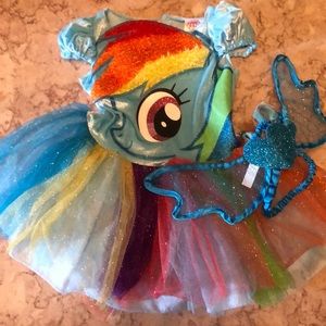 Rainbow Dash costume Size 2-3 toddler